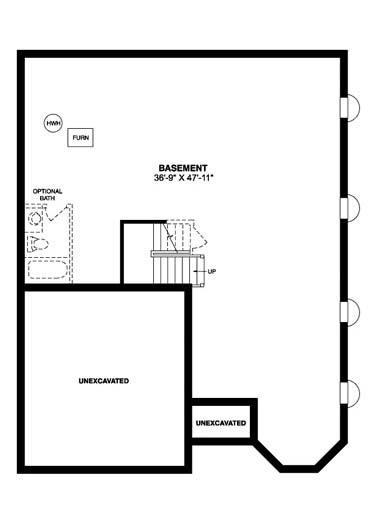 Athen's Basement floor plan.