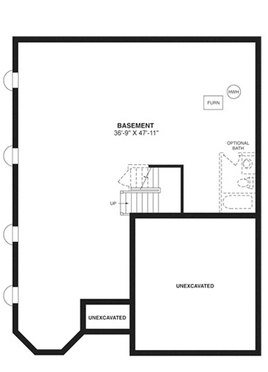 Athen's Basement floor plan.